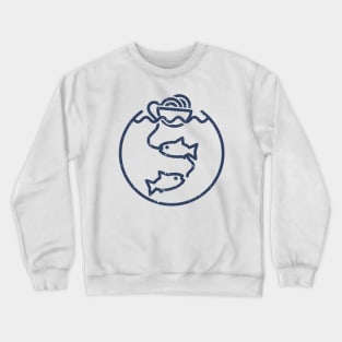 Ramen Fish Tank - 3 Crewneck Sweatshirt